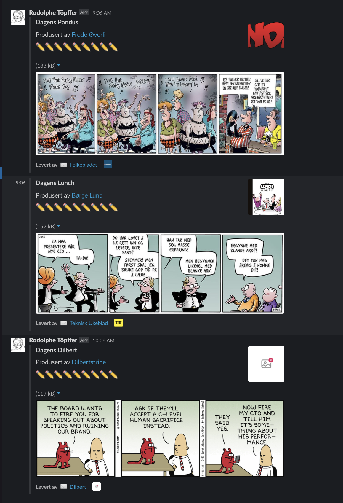 Slack preview